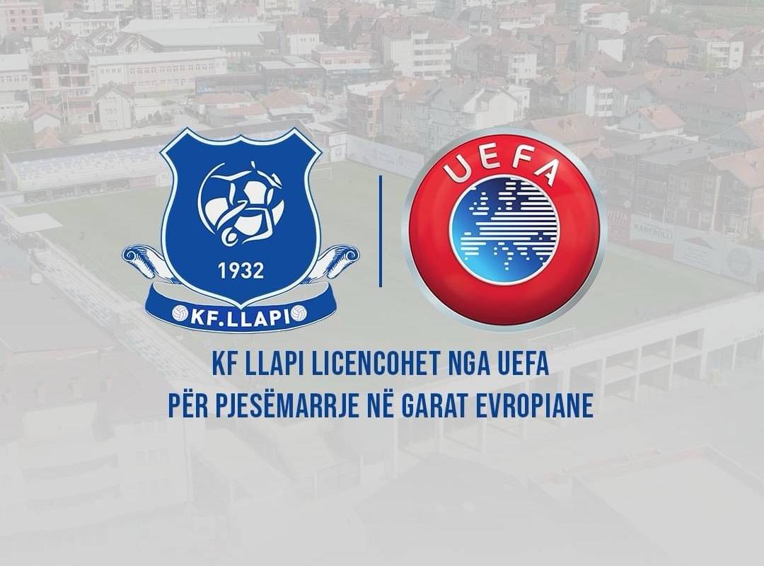 Komunikatë Zyrtare: KF Llapi licencohet nga UEFA&hellip;