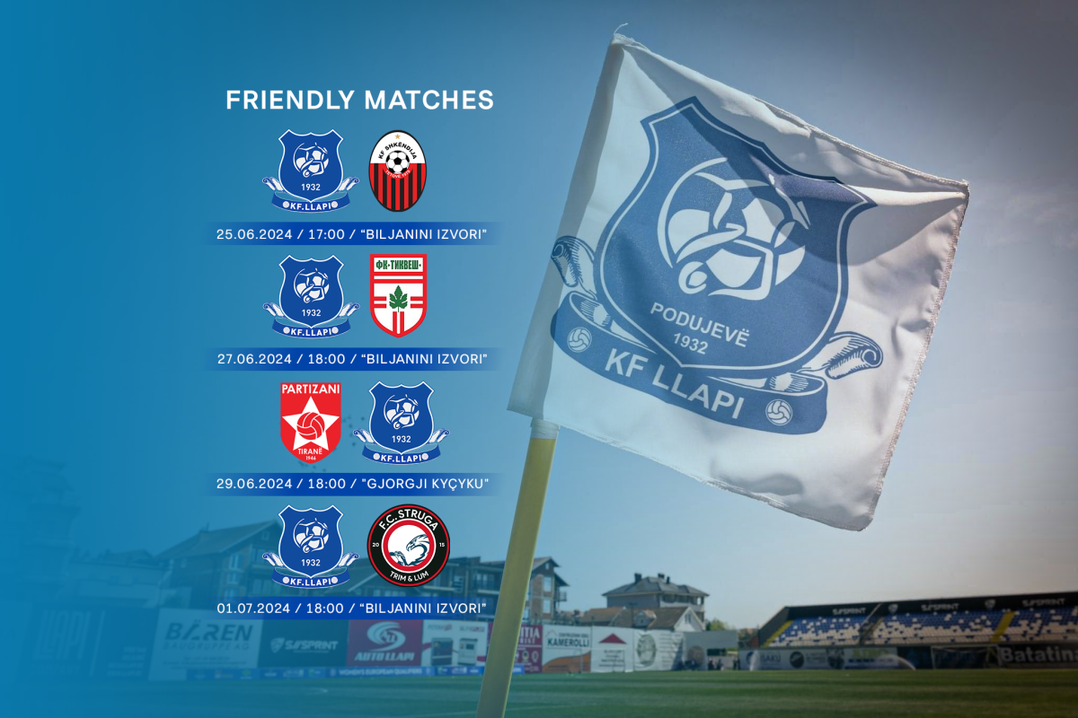 Aranzhohen katër ndeshje miqësore / Faza Përgatitore&hellip;