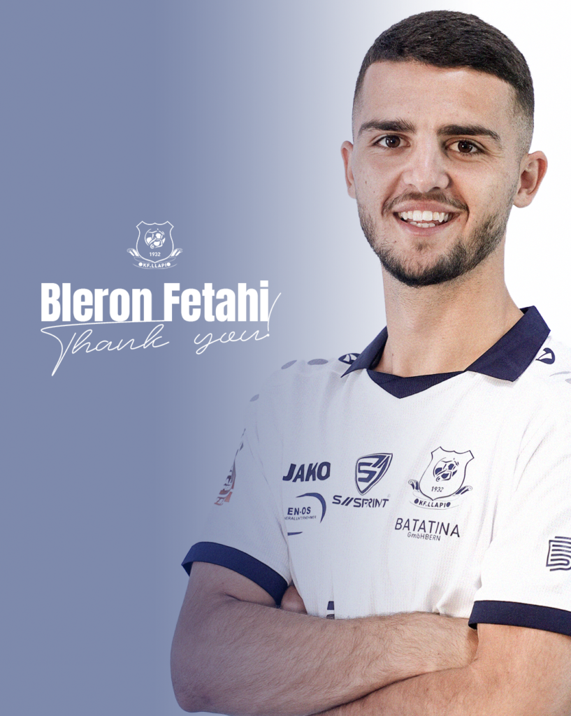 Komunikatë Zyrtare: Bleron Fetahi