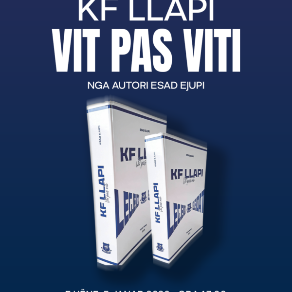 Njoftim për promovimin e librit “KF Llapi&hellip;