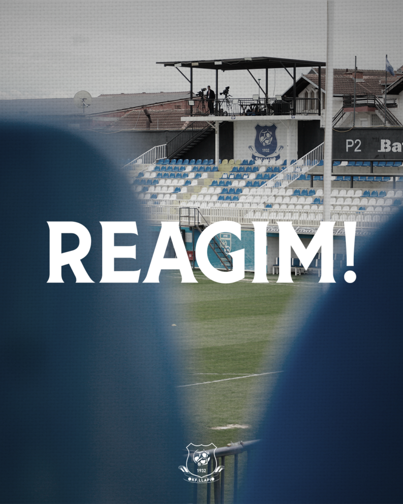 Reagim zyrtar i KF Llapi ndaj Vendimit te Komisionit Disiplinor dhe Etikës në lidhje me dënimin pa shikues